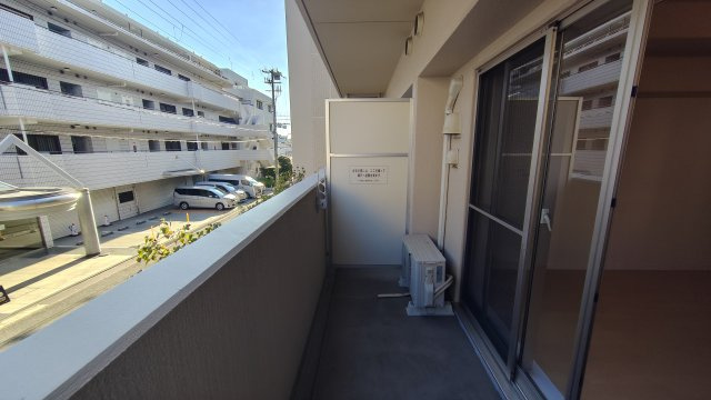 エル・セレーノ石屋川のバルコニー