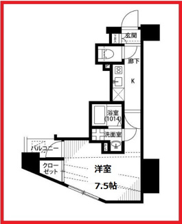 【間取り】 | プレール・ドゥーク東京イースト