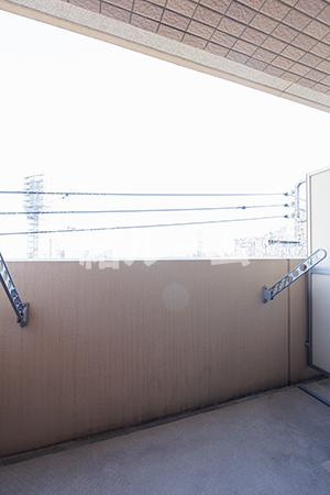 北区西が丘３丁目の賃貸マンションのバルコニー