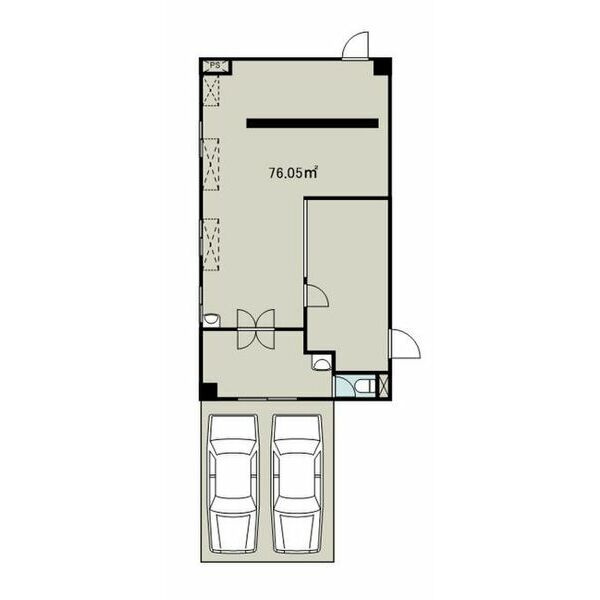 プレナス野田【　1階路面店　】の間取り