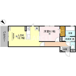 【間取り】 | リバティスクエア楓