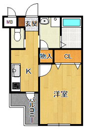 CoLaBo上ヶ原の間取り