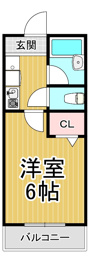 コンフォート甲子園の間取り