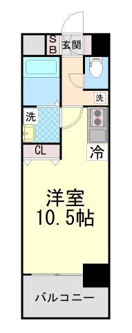 willDo三宮イーストの間取り