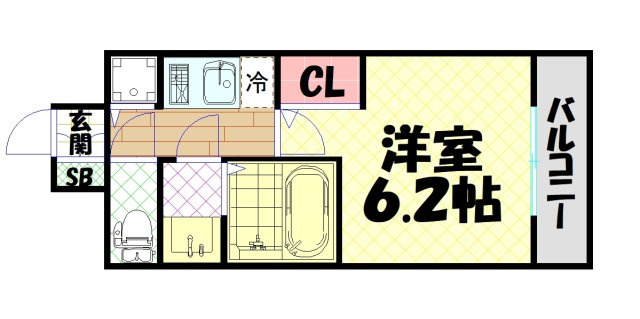 【間取り】 | エスリード南堀江グランツ