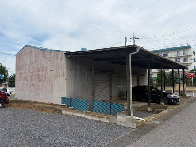 城之内貸倉庫・作業所の外観パース