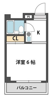【間取り】 | パレス桃山
