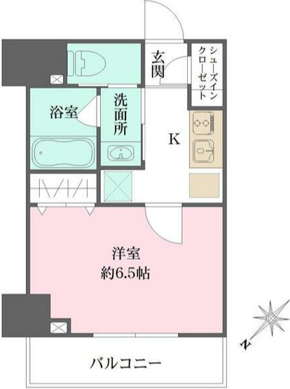 【間取り】 | ザ・パークメゾン東大井 |  