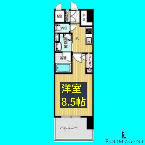 セレニティー大須の間取り
