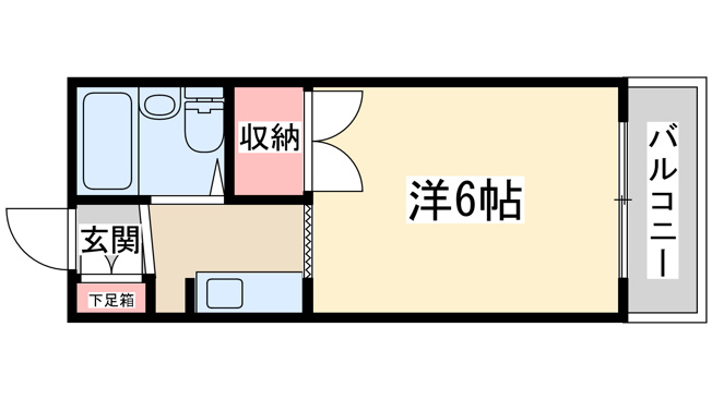 【間取り】 | ヴェスタ天神橋