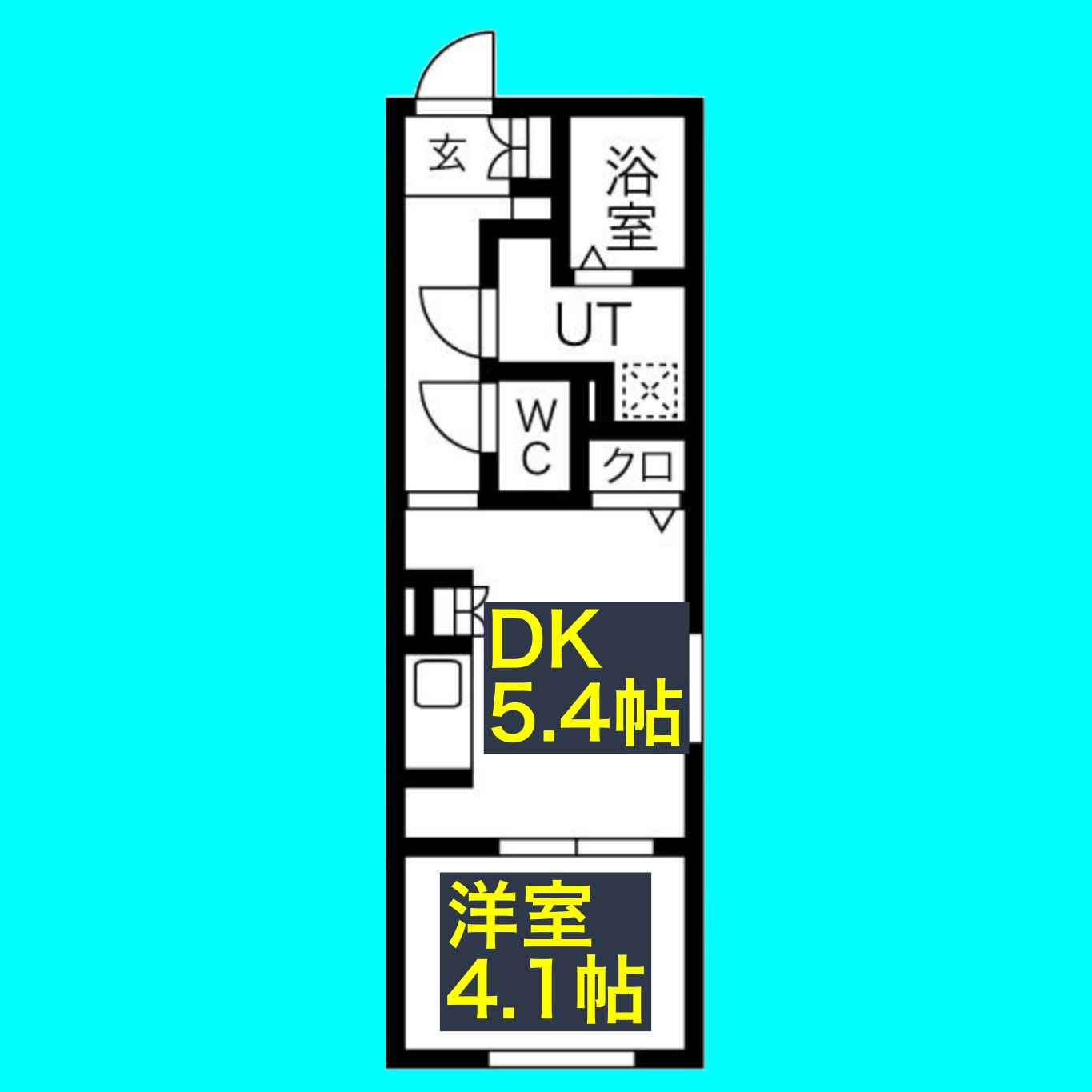クレストタップ大曽根の間取り