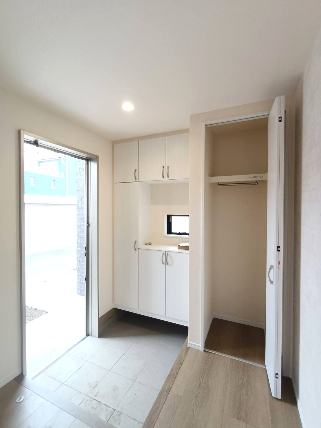 三郷市　高州1丁目　新築戸建　全2棟のバルコニー|施工例です