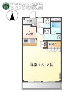 【間取り】 | エスポアＦＵＪＩ　知立市長篠町