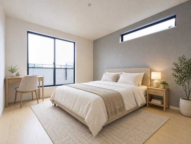 三郷市　高州1丁目　新築戸建　全2棟の洋室|施工例です