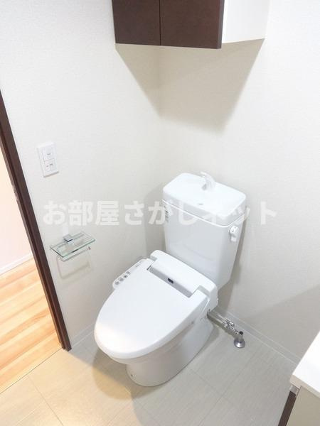 ルクシェール王子【おとり物件なし】#学生・社会人にオススメ！初期費用分割払いOK！のトイレ