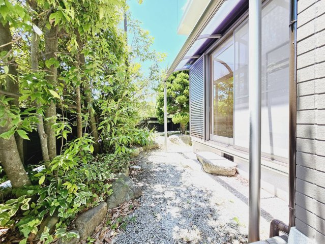 多井畑東町戸建の庭
