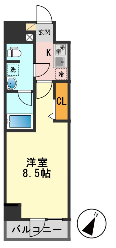 ソラステージ金町の間取り