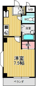カサブランカ二村台　　刈谷市近郊の賃貸ならクラスホーム刈谷店の間取り