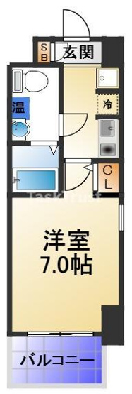【間取り】 | パウゼ東天満