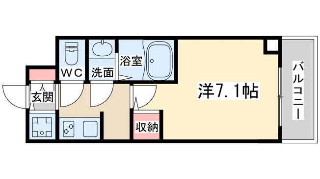 【間取り】 | エスレジデンス天満グレイシス
