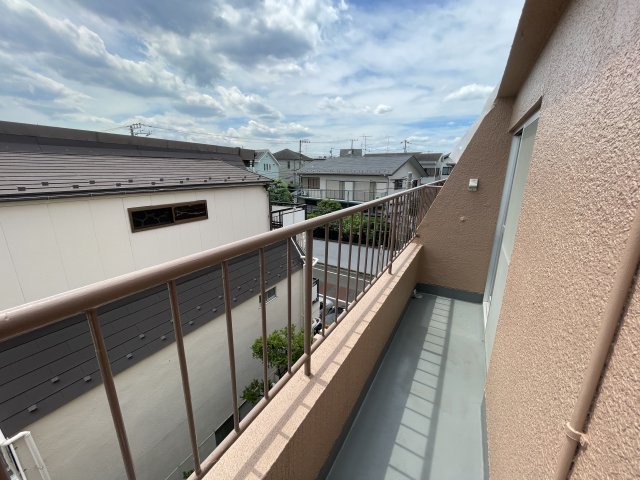 池第一コーポのバルコニー|別部屋参考用写真