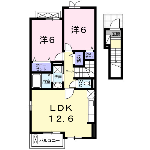 フローリッシュの間取り