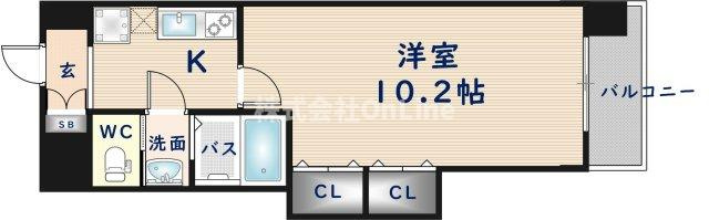 【間取り】 | Luxe布施北Ⅱ