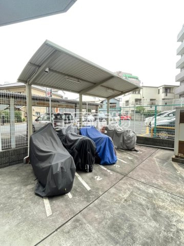 グランフォース町屋のその他共用部分|バイク置き場