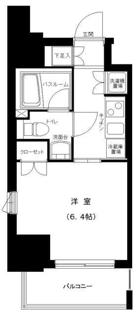グランフォース町屋の間取り