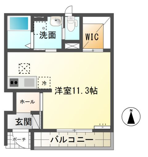 クラリスの間取り