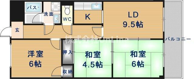 【間取り】 | オリエントレジデンス新庄