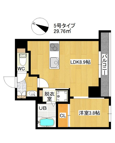 【間取り】 | ADORE六本松　★プライスホームなら仲介手数料が0円です！★