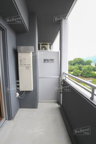 Aletta合川町のバルコニー|陽当たり良好なバルコニーです♪