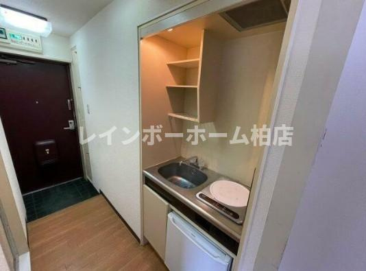 特典：仲介手数料が無料です!!のキッチン|コンパクトなキッチンで掃除もラクラク
