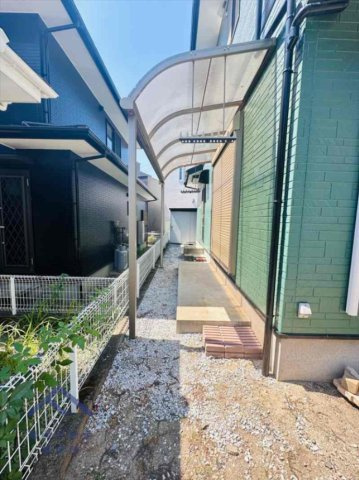 糟屋郡粕屋町酒殿２丁目　戸建ての庭|テラス屋根
