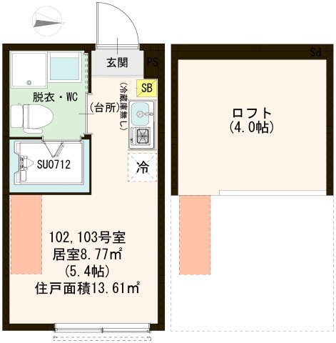 【間取り】 | ハーモニーテラス北小岩Ⅺ