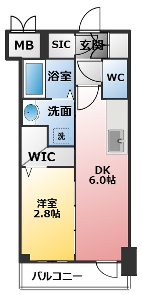 エステムコート名古屋TWIN　EASTの間取り