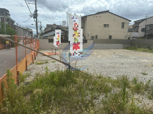 大阪市住吉区長居東２丁目建築条件付土地の外観|現地土地写真　2026年8月27日撮影