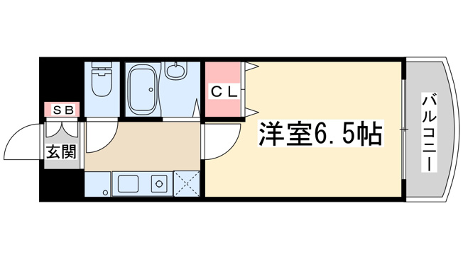 【間取り】 | ノルデンハイム東三国3Ｂ棟