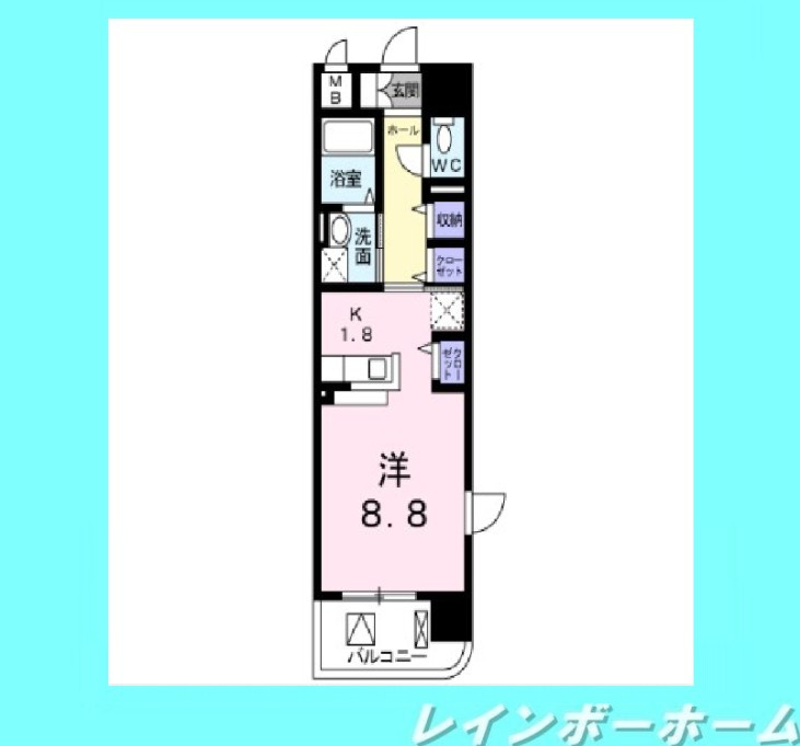 【仲介手数料：50％OFF】対象物件！の間取り