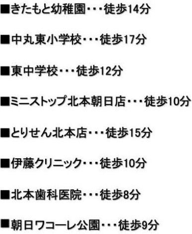 北本市　朝日2丁目　土地