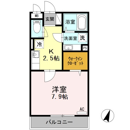 ☆間取りは1K☆