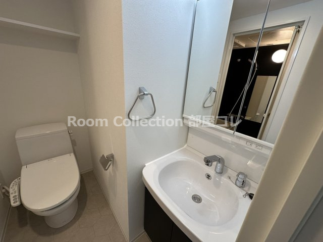 SHOKEN　Residence名古屋NORTHの洗面所|※同物件他部屋写真
反転の場合有