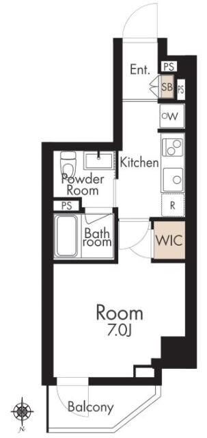 ＨＹ’ｓ　ｆｌａｔ　糀谷の間取り