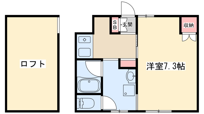 【間取り】 | パロス江坂垂水町