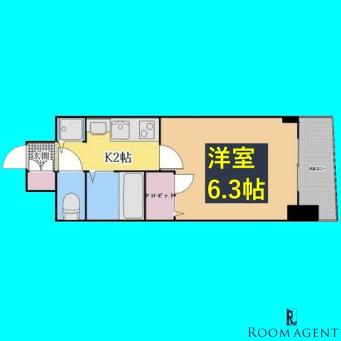 プレサンス大須観音駅前サクシードの間取り