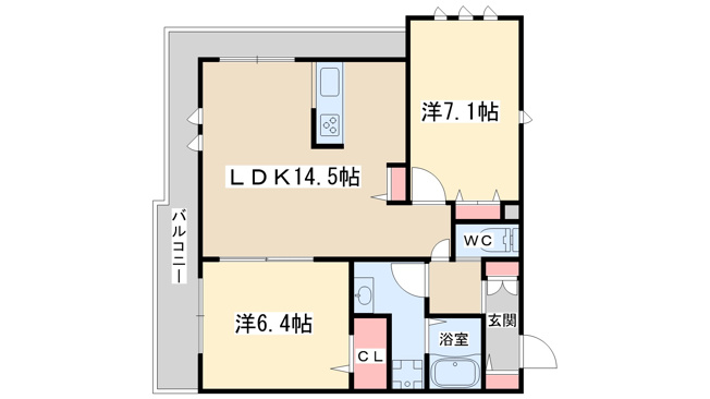 【間取り】 | シルフィードうめきた