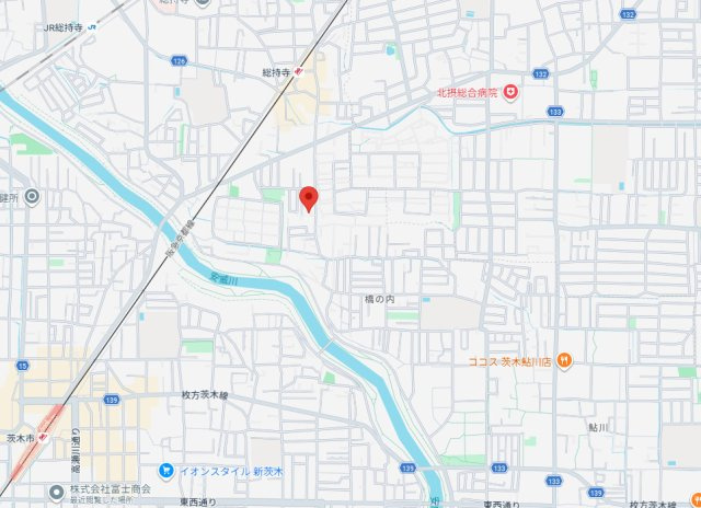 【地図】 | パルモア茨木