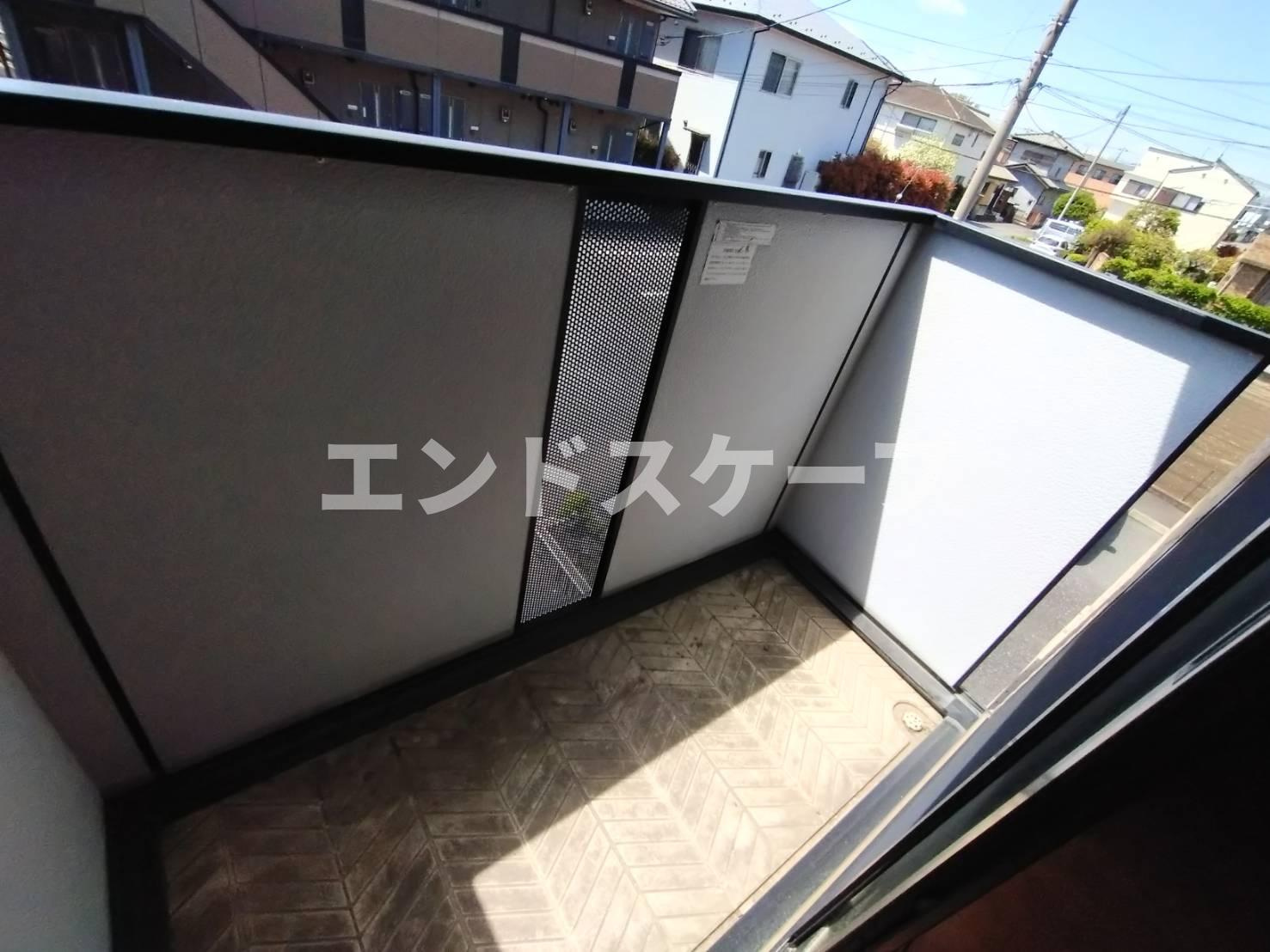 セレーノ　Ｃのバルコニー|高崎、前橋のお部屋探しはエンドスケープまで！お客様の理想お聞かせ下さい♪