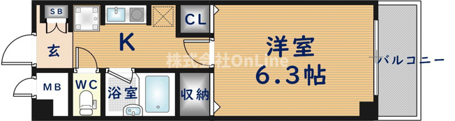 【間取り】 | オークハイツ